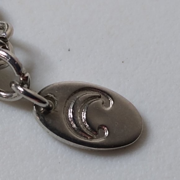 Vintage Charming Charlie Metal And Plastic Necklace And Earring Set - Picture 16 of 16